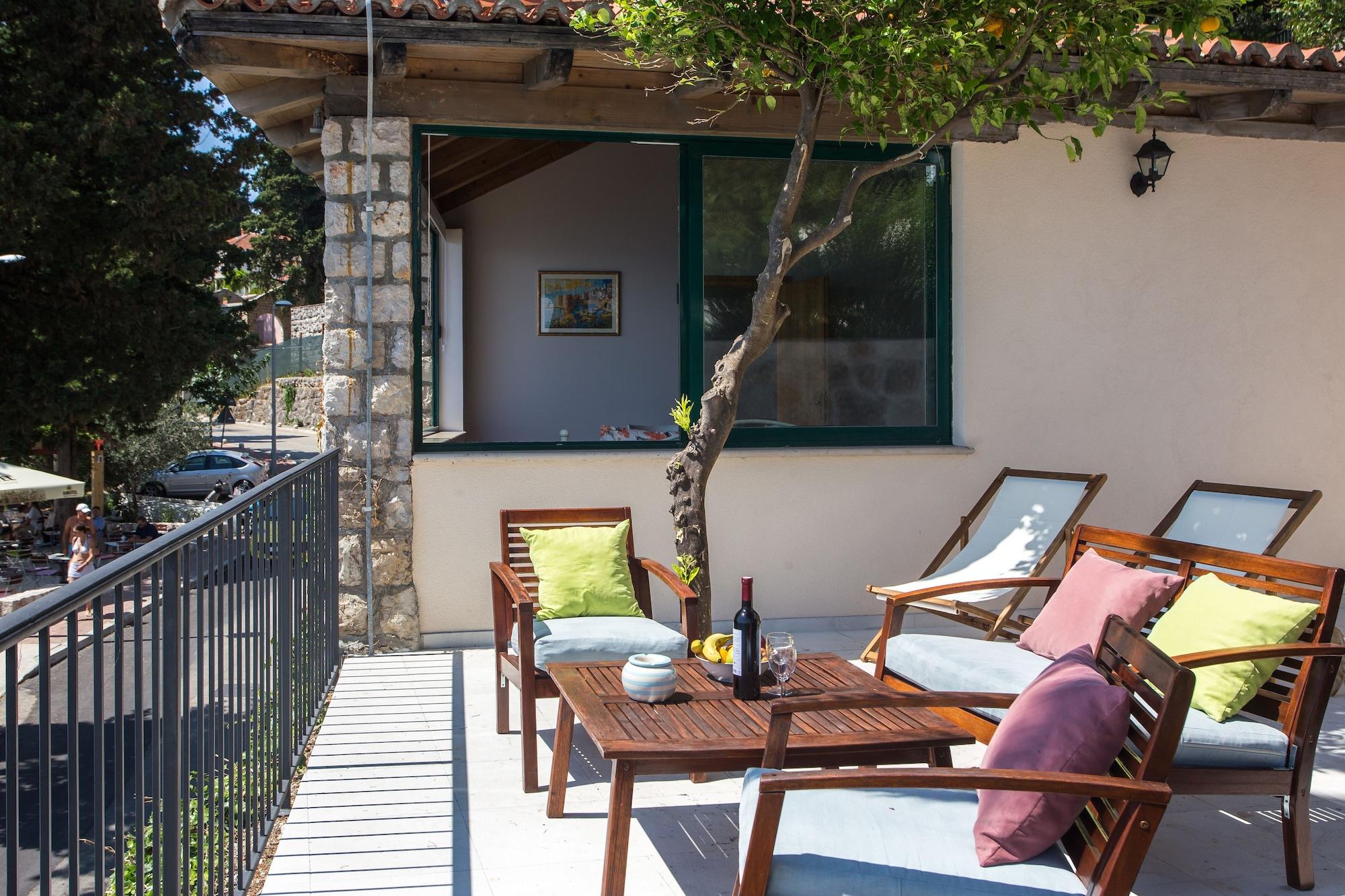 Apartments Villa Mirjana Mlini Esterno foto